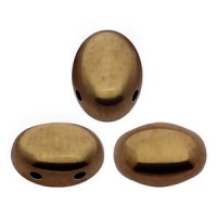 Les perles par Puca® Samos kralen Dark gold bronze 23980/14485